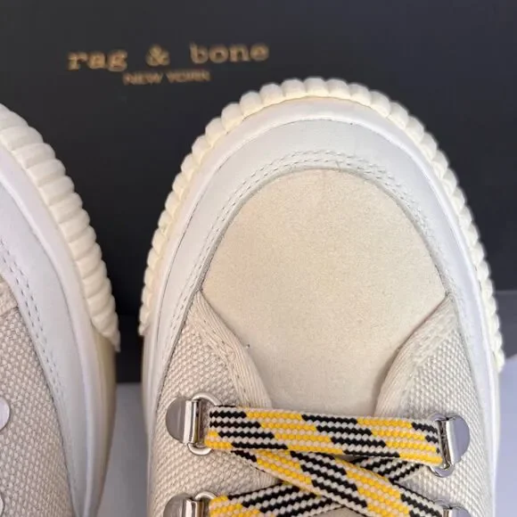 RAG & BONE RB Army Hiker Low In Ecru Size: EU-38.5/US 8.5 (Runs a little small) - Picture 6 of 16